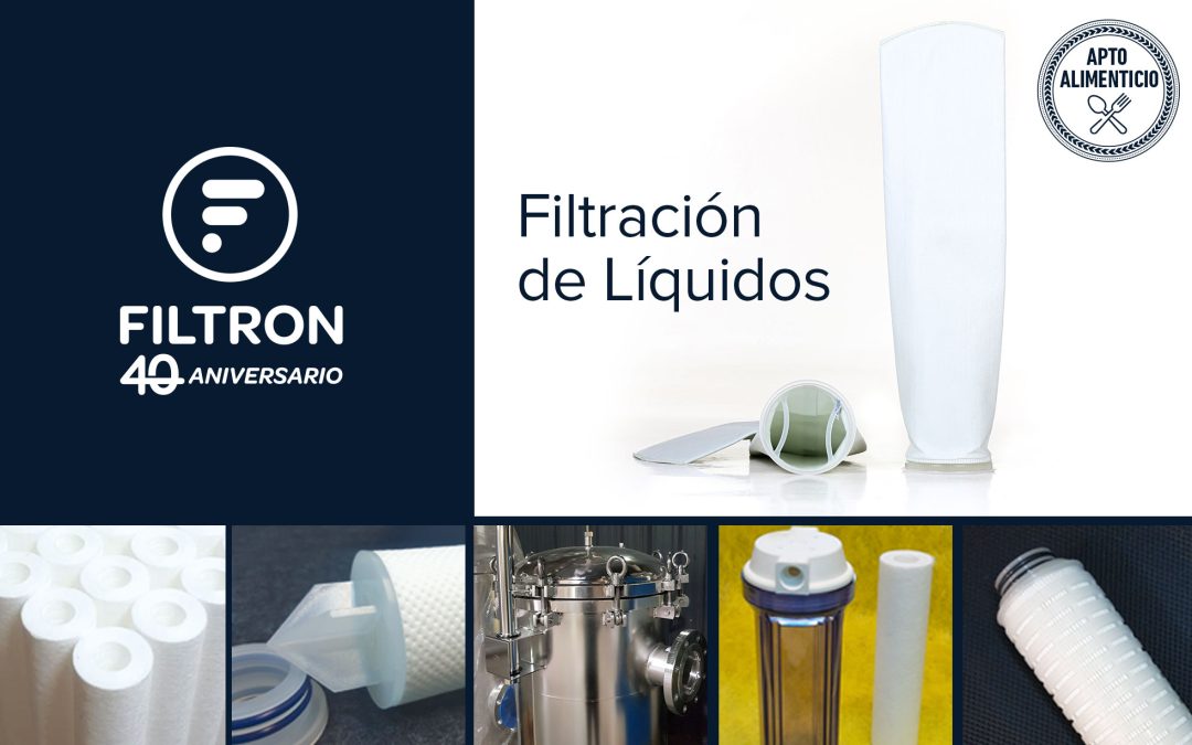 Nuestra línea de filtros para filtración de líquidos